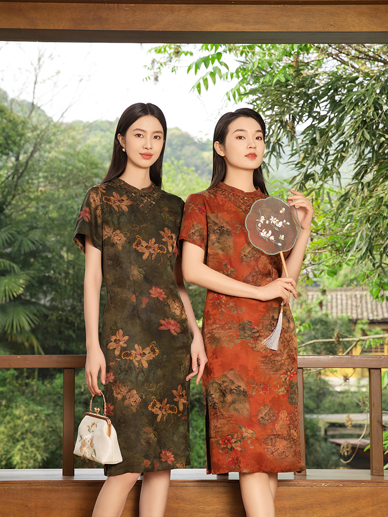 真丝香云纱